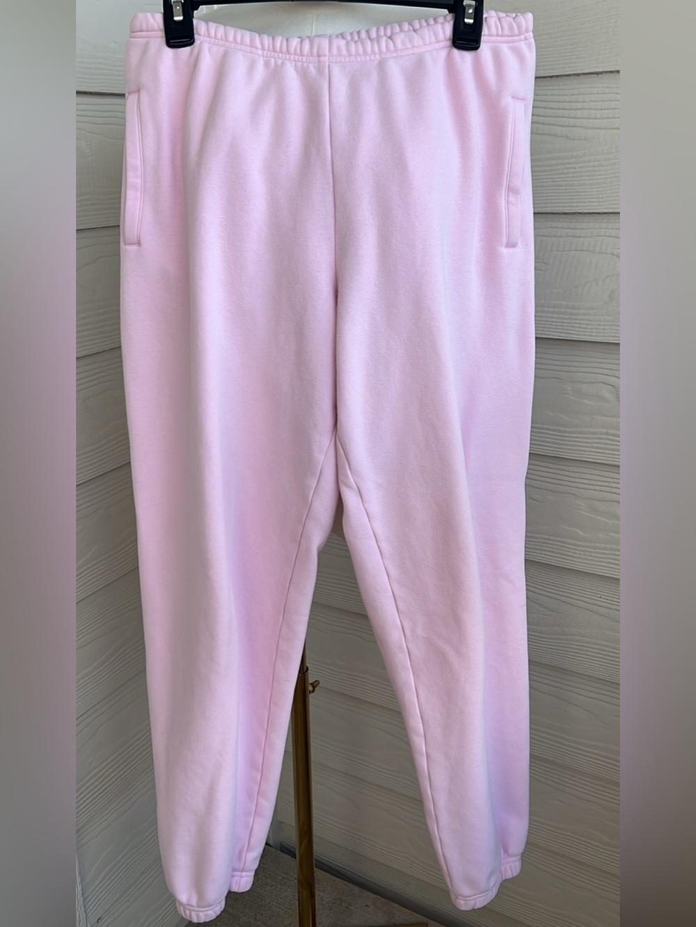 SKIMS Cotton Fleece Classic Jogger Cherry Blossom Pink - Small